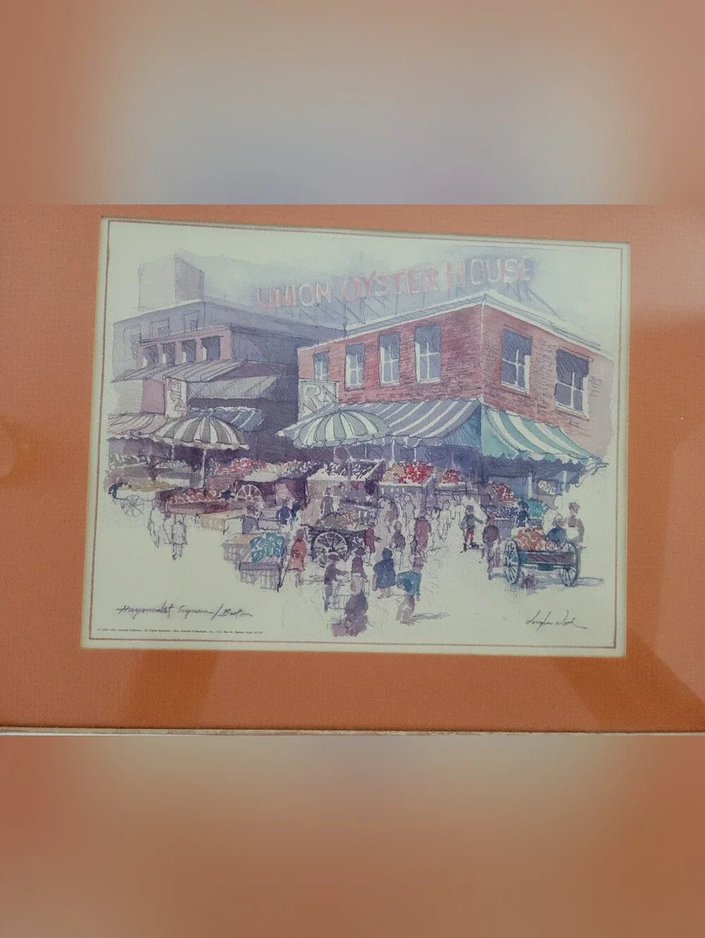 Vintage framed 
